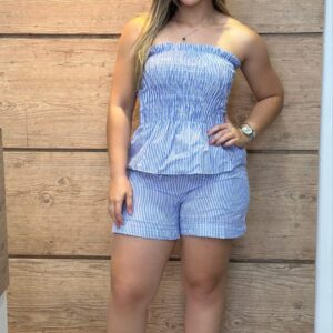 Conjunto Tomara que Caia Peplum + Short