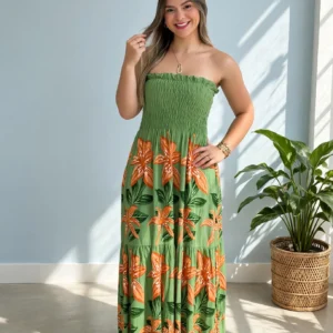 Vestido Longo Tomara Que Caia