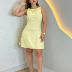 Vestido Canelado