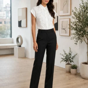 Blusa Valentina - Bordado Inglês