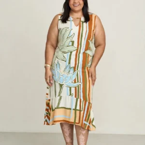 Vestido Lótus Boho Plus Size