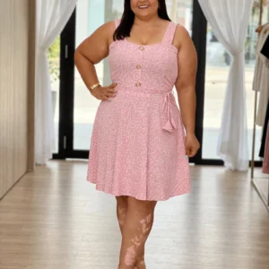 Vestido Floral Plus Size