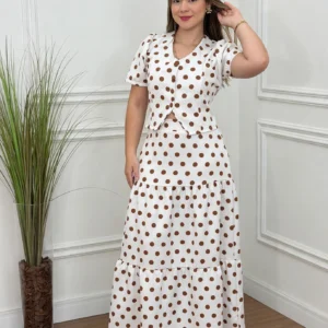Conjunto Longo Poá
